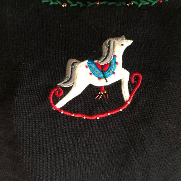 Designer’s Studio Brand Vintage Holiday/Christmas Sweater Vest - Picture 4 of 4